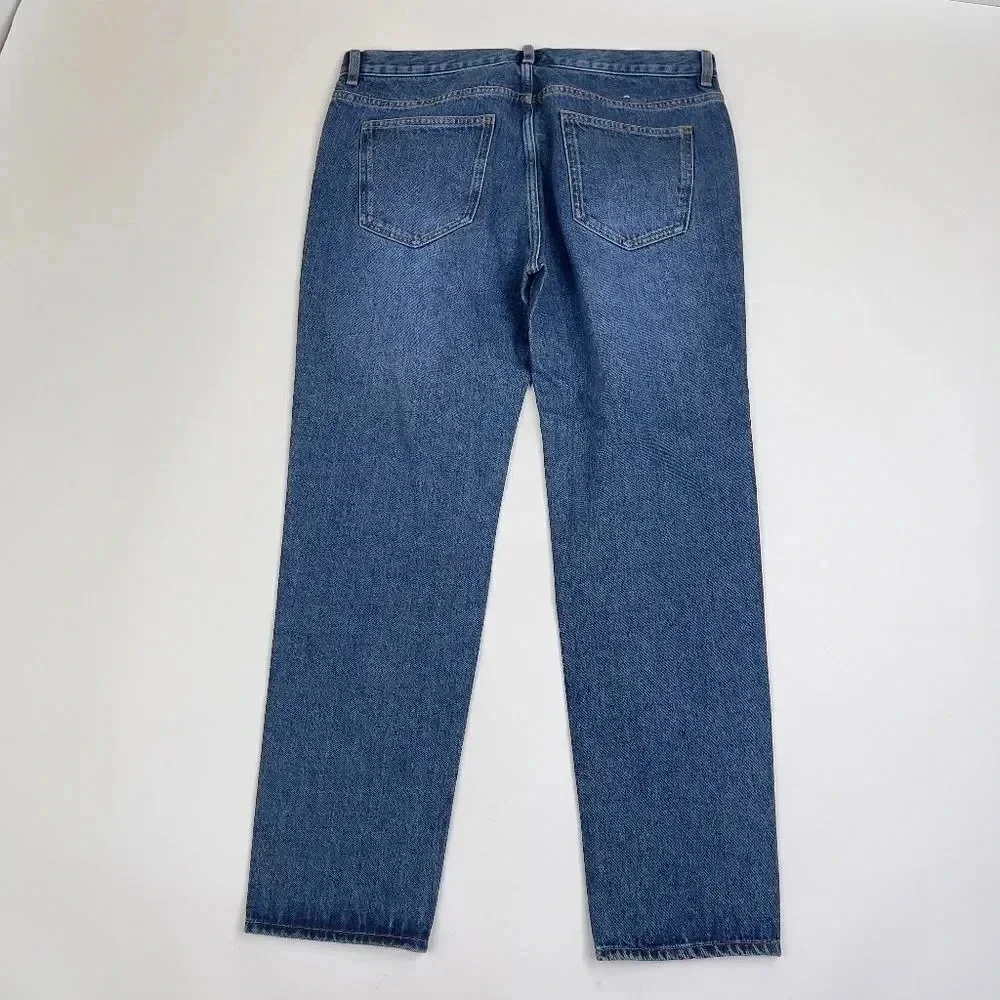 ARKET Men's Cropped Denim Blue Jeans Size 33